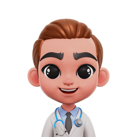 Médecin  3D Icon