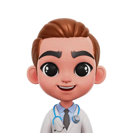 Médecin  3D Icon