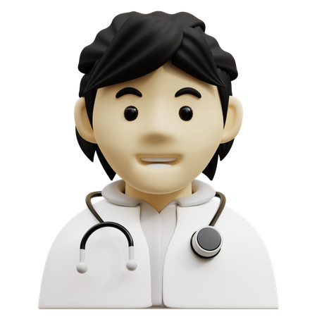 Médecin  3D Icon