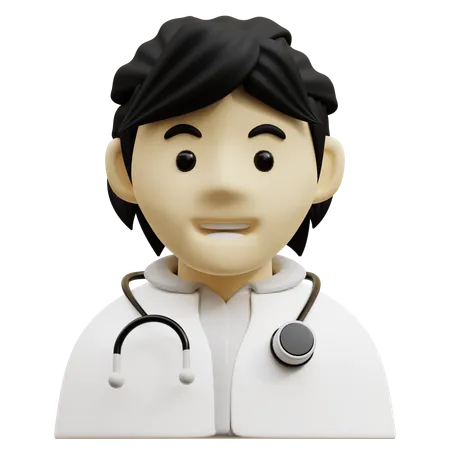 Médecin  3D Icon