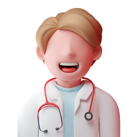 Médecin  3D Icon