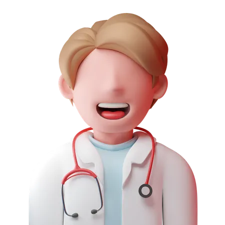 Médecin  3D Icon