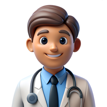 Médecin  3D Icon