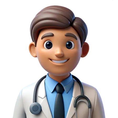 Médecin  3D Icon