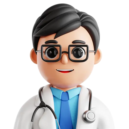 Médecin  3D Icon