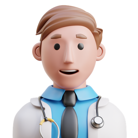 Médecin  3D Icon