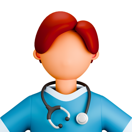 Médecin  3D Icon