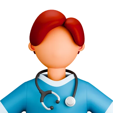 Médecin  3D Icon