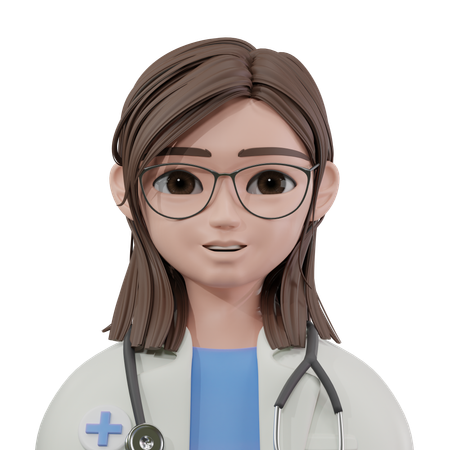 Médecin  3D Icon