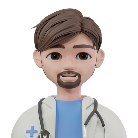 Médecin  3D Icon