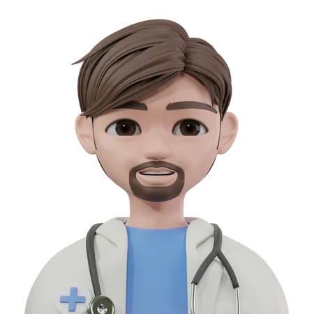 Médecin  3D Icon