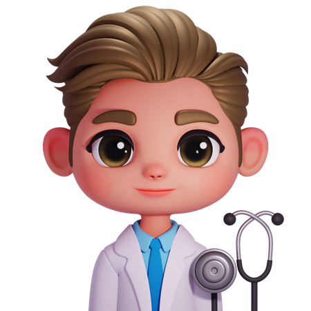 Médecin  3D Icon