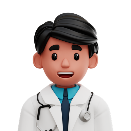 Médecin  3D Icon