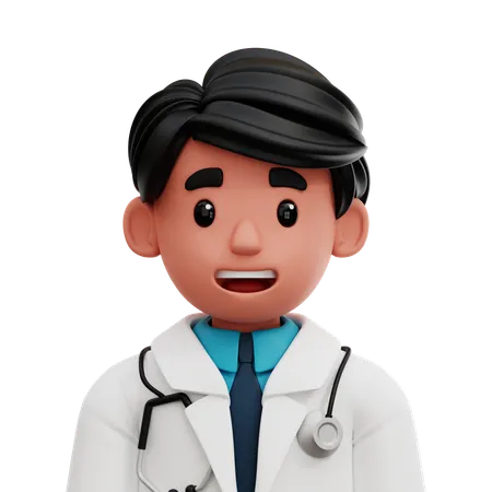 Médecin  3D Icon