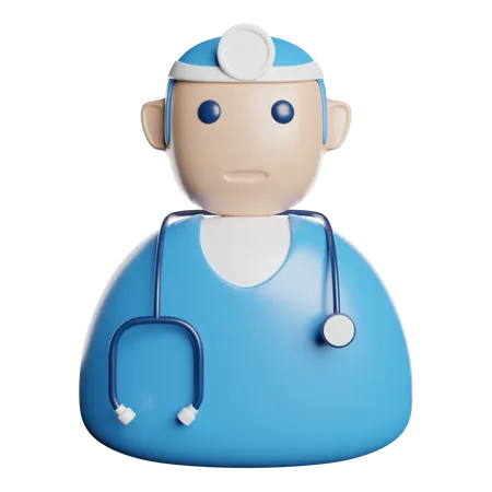 Médecin  3D Icon