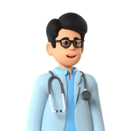 Médecin  3D Icon