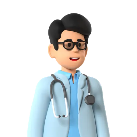 Médecin  3D Icon