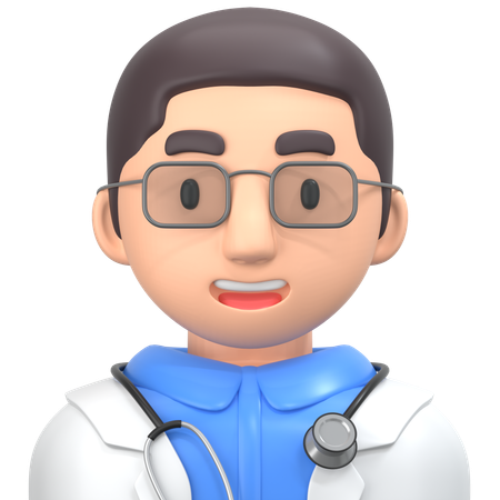 Médecin  3D Icon