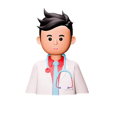 Médecin  3D Icon