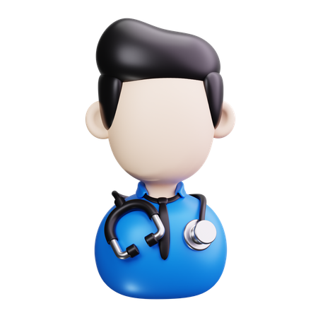 Médecin  3D Icon