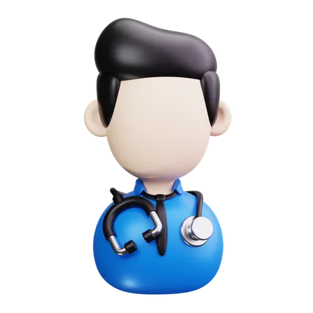 Médecin  3D Icon