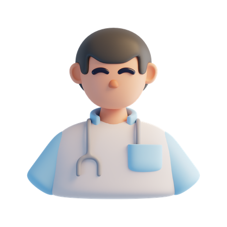 Médecin  3D Icon