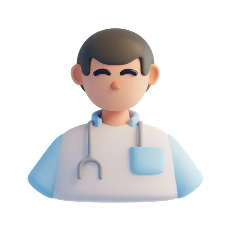 Médecin  3D Icon