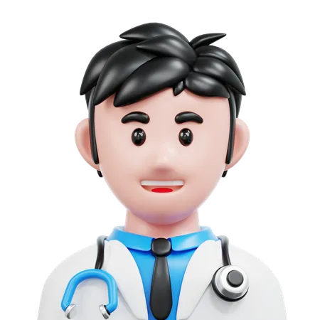 Médecin  3D Icon