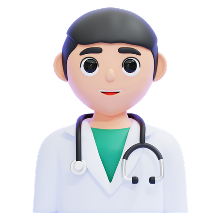 Médecin  3D Icon