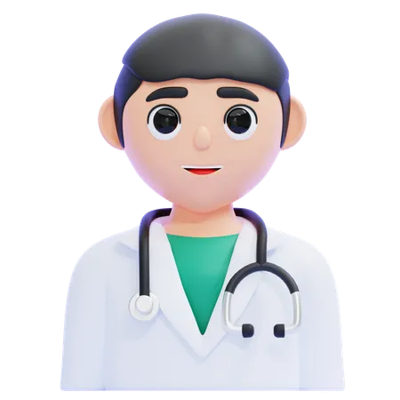 Médecin  3D Icon