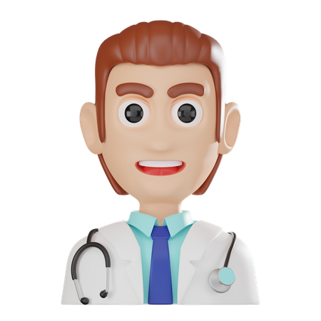 Médecin  3D Icon