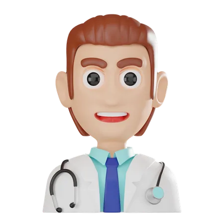 Médecin  3D Icon