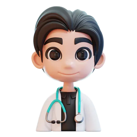 Médecin  3D Icon