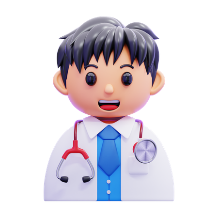 Médecin  3D Icon