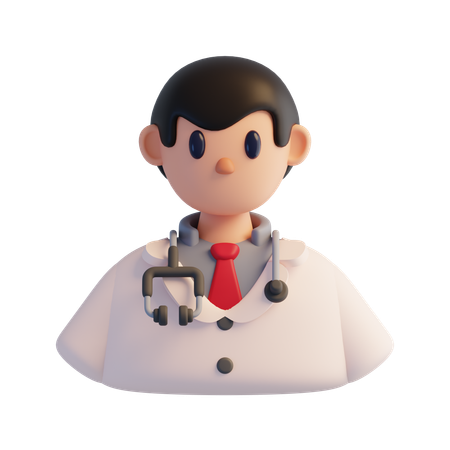 Médecin  3D Icon