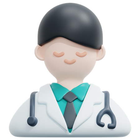 Médecin  3D Icon