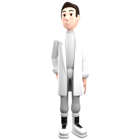 Médecin  3D Illustration