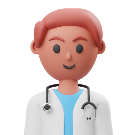 Médecin  3D Illustration