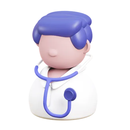 Médecin  3D Icon