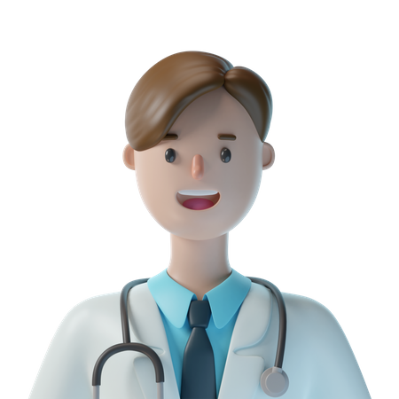 Médecin  3D Illustration