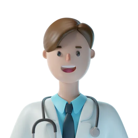 Médecin  3D Illustration