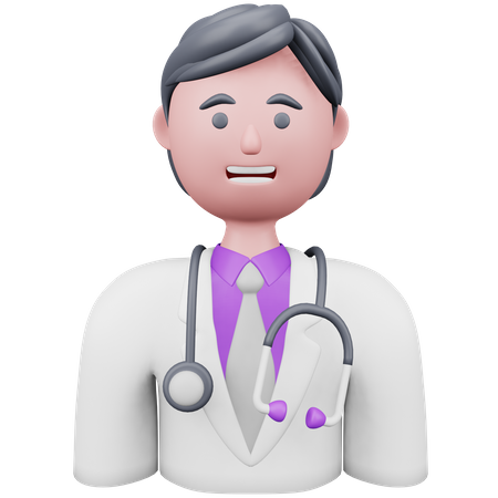 Médecin  3D Icon