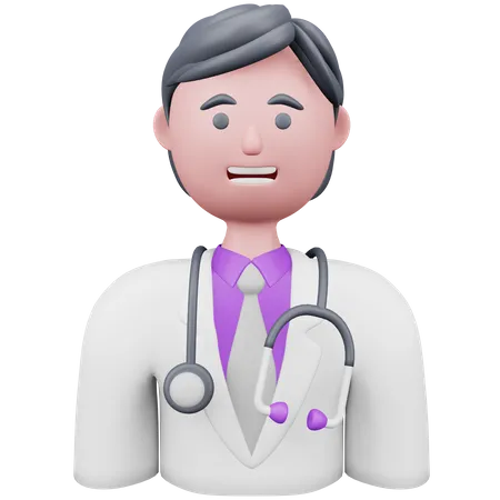 Médecin  3D Icon