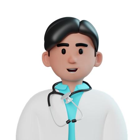 Médecin  3D Icon