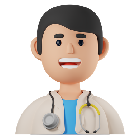 Médecin  3D Icon