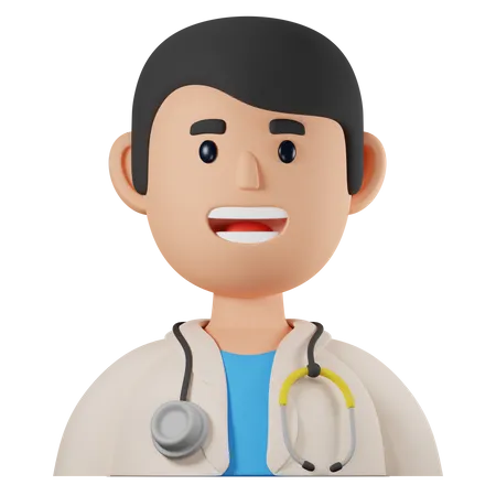 Médecin  3D Icon