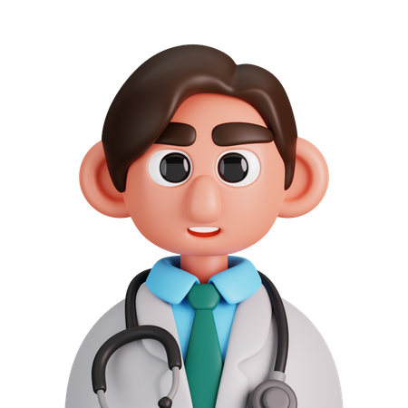 Médecin  3D Icon