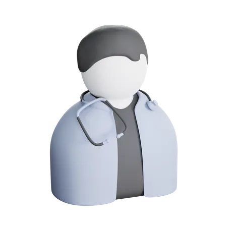 Médecin  3D Icon