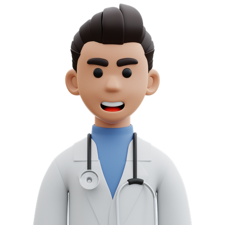 Médecin  3D Icon