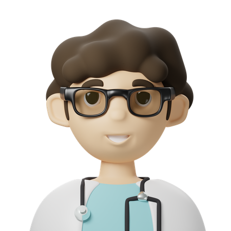 Docteur Avatar  3D Icon